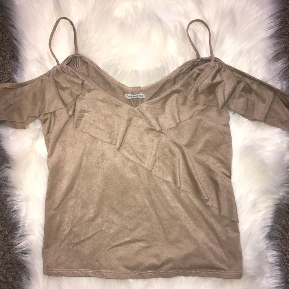 Suede top